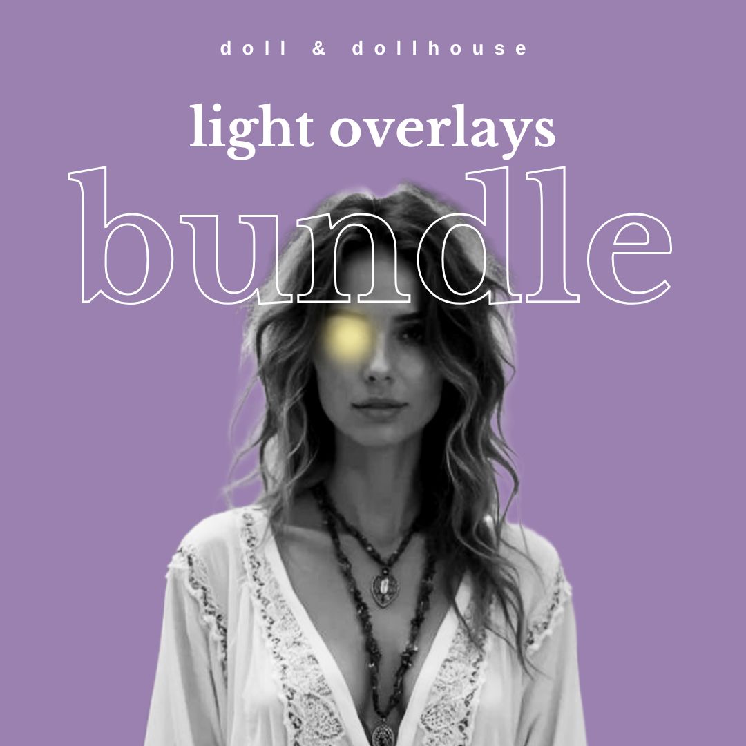 Enhance your photos with light overlays—dreamy glows, bokeh effects, sun flares, and vintage vibes. Perfect for creating ethereal, moody, and aesthetic edits. Includes soft light, golden hour, lens flares, sparkles, and cinematic touches. Ideal for creatives, photographers, and digital artists seeking warm, pastel, and retro light effects.
